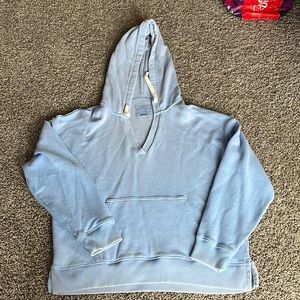 American Eagle Oversized V-neck Hoodie